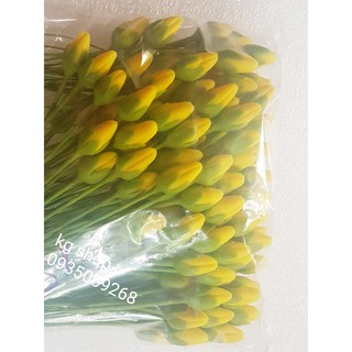 Nụ mai đất sét có đài, sản phẩm loại 1(100sp)