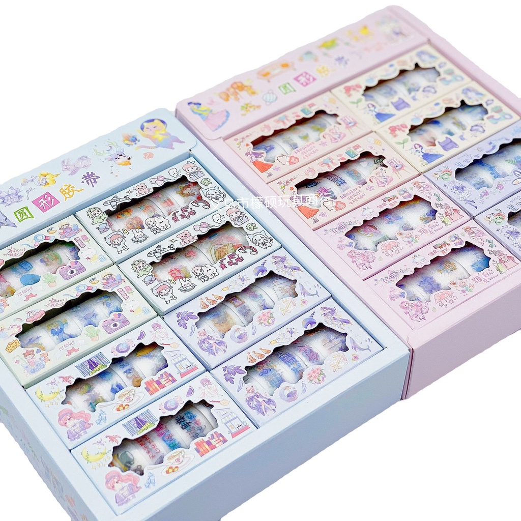 3 Set 4 Băng Dính Washi Dễ Thương