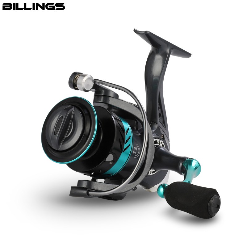 BILLINGS Máy Câu Quay DK 800-7000 10kg Công Suất 5.2: 1 Tỷ Lệ Bánh Răng Kim Loại Cuộn Dây Quay Jigging Reel CNC Rocker Boutique