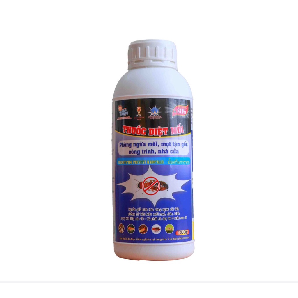 Diệt mối, mọt gỗ công trình giá rẻ SIFA 1kg diệt mối tận gốc tủ bếp, sàn gỗ, khung cửa, cây trồng, nhà cửa, xưởng gỗ