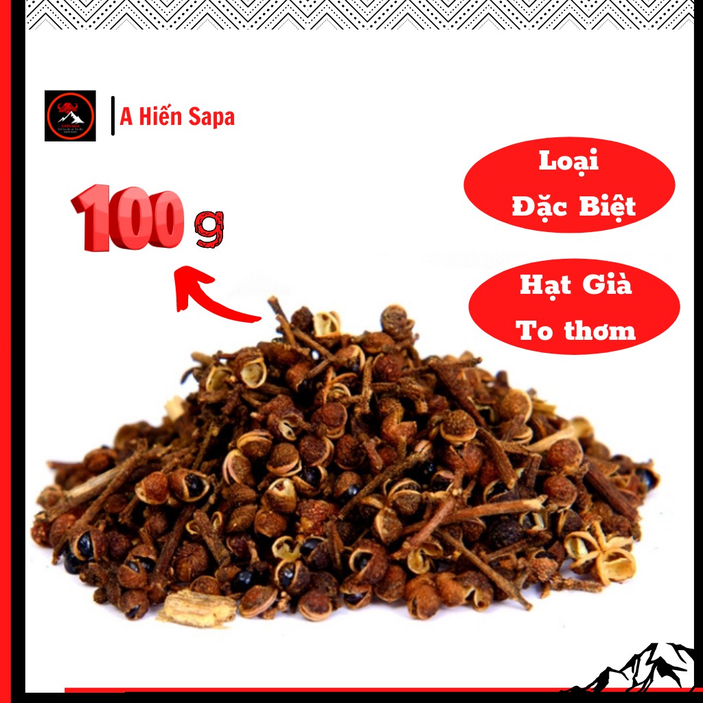 Hạt mắc khén rừng đặc biệt hạt già to, mùi thơm đăc biệt, ướp gia vi nướng và pha đồ chấm