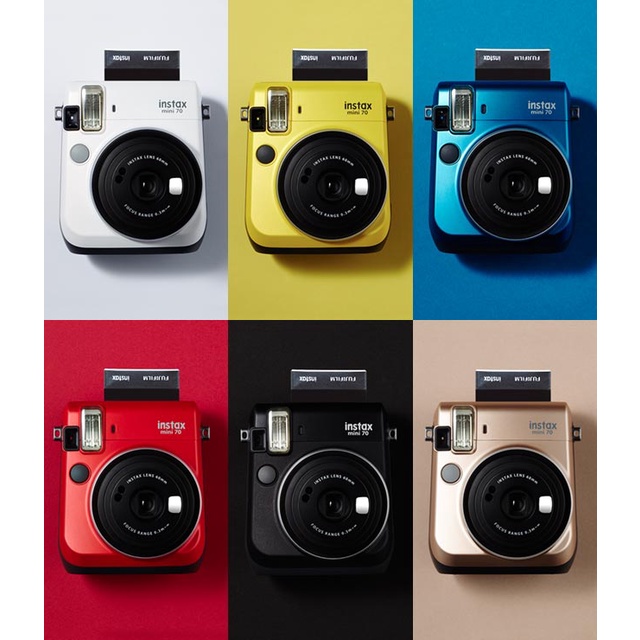 Máy ảnh Instax Mini 70 mới 100% [Tặng kèm 10 film mini] | Shopee Việt Nam