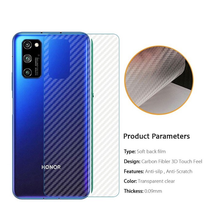 (4IN1) Infinix Hot 10s hot 10 9 Play Zero 8 SMART 5 Camon 16 pova 2 Vỏ điện thoại chống sốc + màng kính cường lực + màng mặt sau bằng sợi carbon + màng ống kính