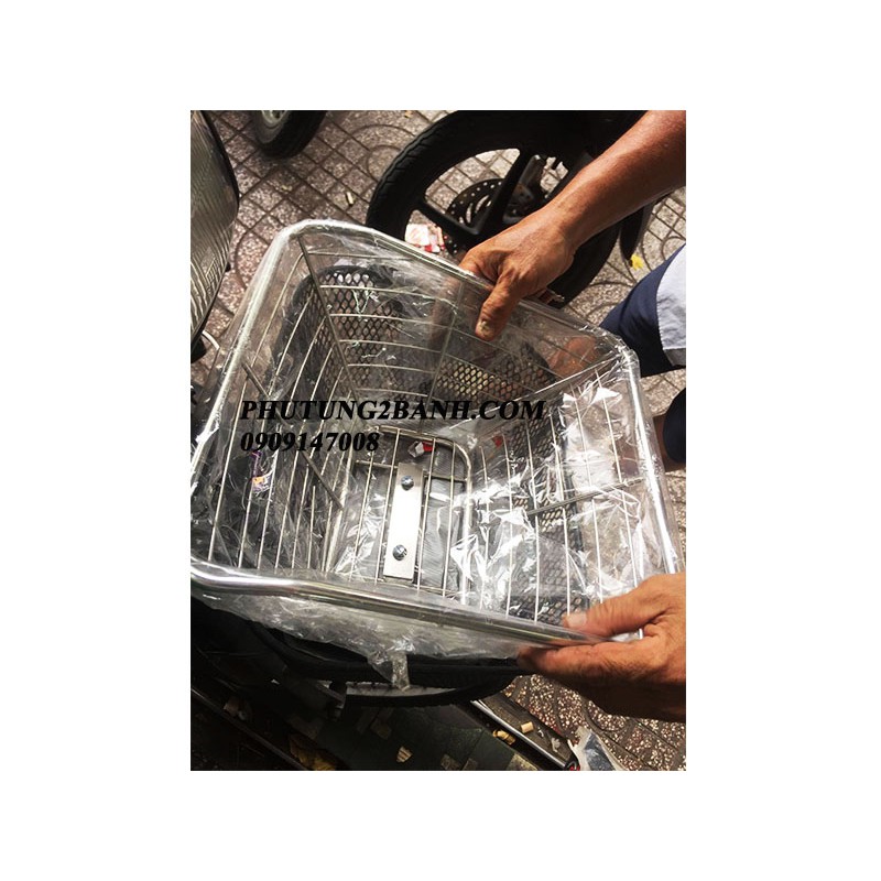 Rổ inox cho xe Dream | Shopee Việt Nam