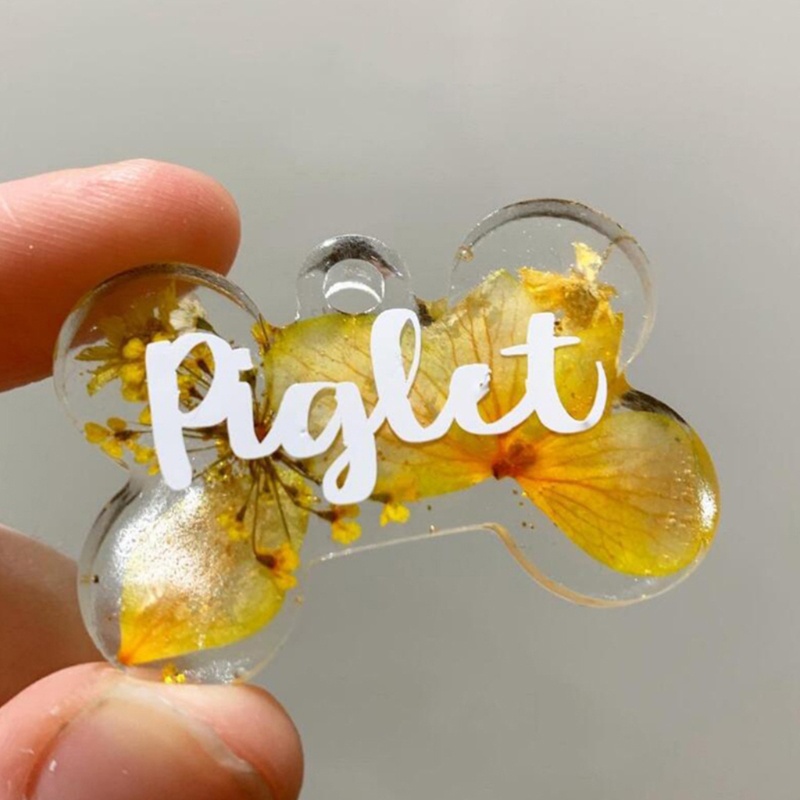 Wellb DIY Đất Sét Trang Sức Khuôn Nhựa Đúc Khuôn Handmade Móc Khóa Khuôn Silicon