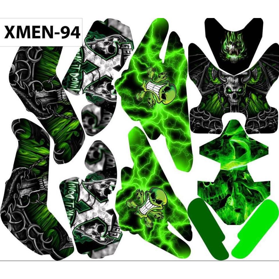 TEM TRÙM XMEN ĐẦU LÂU XANH | Shopee Việt Nam