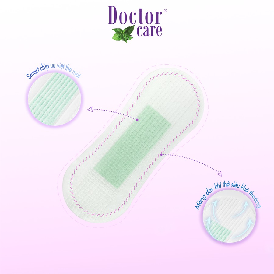 Ảnh Băng vệ sinh thảo dược D&C Doctor Care hàng ngày 16 cm Combo 6 gói 4
