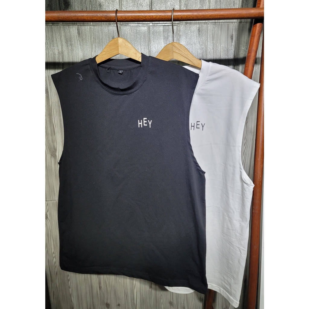 Áo thun Tanktop Cổ tròn HEY Localbrand ICVCVNI Unisex
