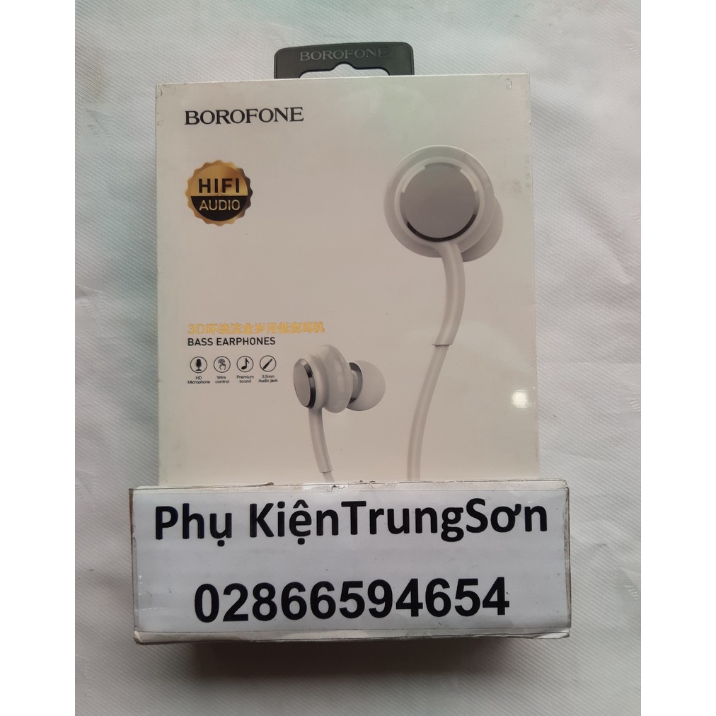 Tai nghe có micro BOROPHONE CM3, super bass | Shopee Việt Nam