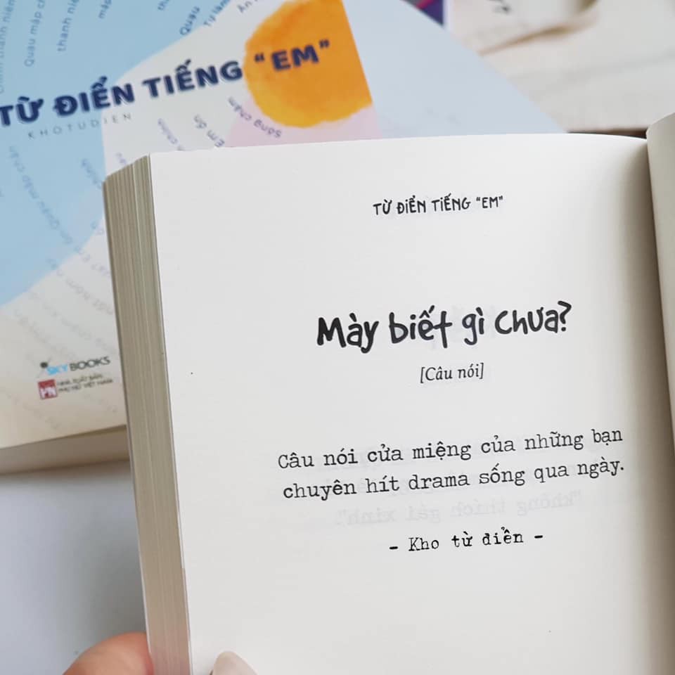 Ảnh Sách Từ Điển Tiếng "Em" 4