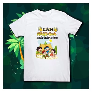 Áo thun team, nhóm, lớp, gia đình, đồng phục đi biển
