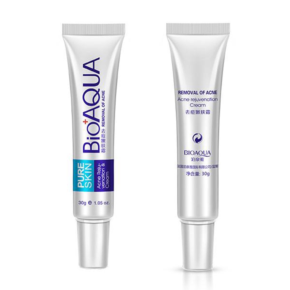 Kem Hỗ Trợ Giảm Mụn Đầu Đen Kiềm Dầu Se Khít Lỗ Chân Lông Làm Trắng Da Bioaqua