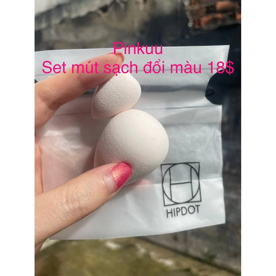 Hipdot Color Change Pink Sponge Duo cheapest