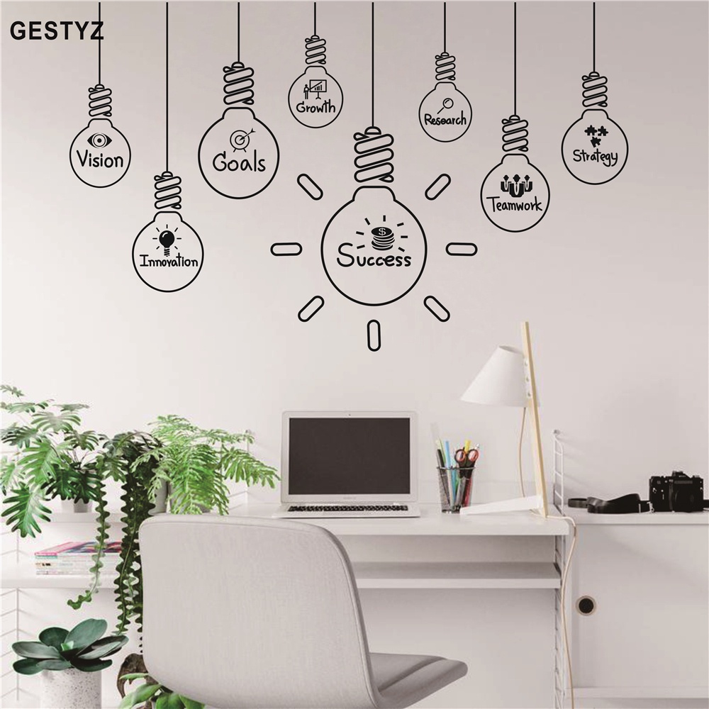 Đội Thành Công Làm Việc Decal Dán Tường Văn Phòng Dán Tường Vinyl Văn Phòng Nghệ Thuật Treo Tường Văn Phòng Lớn Dán Tường Động Lực Trích Dẫn Đội Làm Việc 149