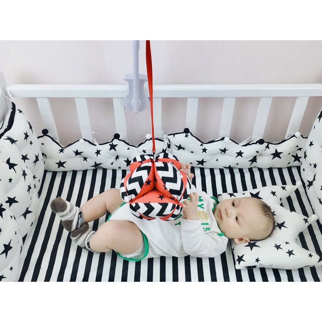 Bóng Múi Montessori - Vải 100% cotton - Giáo dục sớm Kiwi's mom