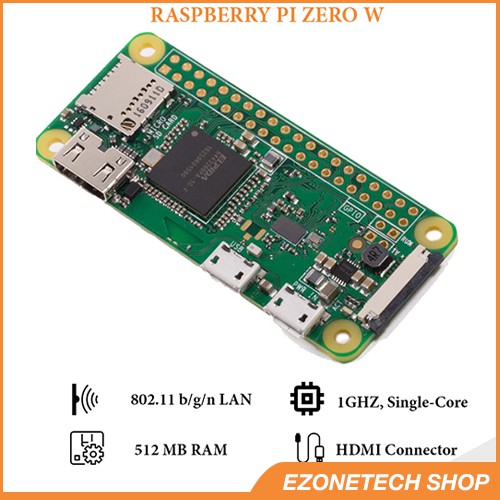 Máy Tính Nhúng Raspberry Pi Zero W Bảng Có Wifi Tích Hợp Shopee Việt Nam