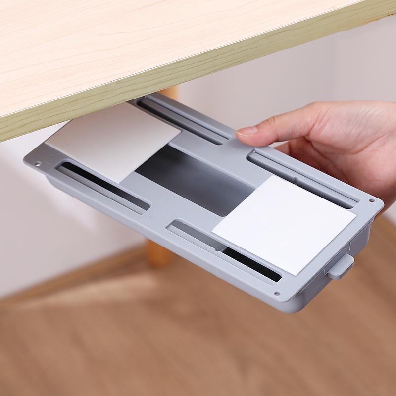 Hộp Đựng Đồ Để Bàn Trong Suốt Có Tay Cầm Tiện Dụng