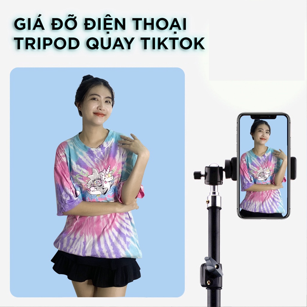 Chân Quay Video Hỗ Trợ Livetream Chụp Ảnh Quay Video , Hàng Loại 1 Cao Cấp - Chính Hãng HD DESIGN