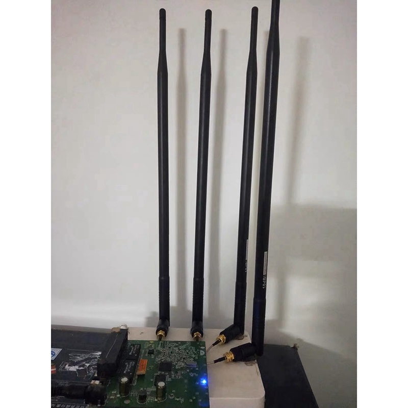 3 CÁI 9DBi RP-SMA Băng tần kép 2.4GHz 5GHz Bộ định tuyến WiFi độ lợi cao Ăng-ten nghiêng không dây