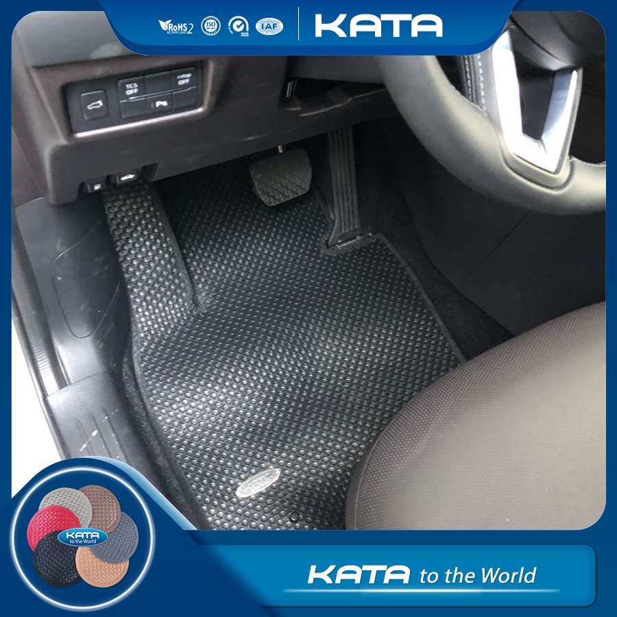 Thảm lót ô tô KATA cho xe Mazda CX-8 6,7 chỗ (2019 - 2025)  - Khít với sàn, Chống trơn, Không mùi, Không ẩm mốc