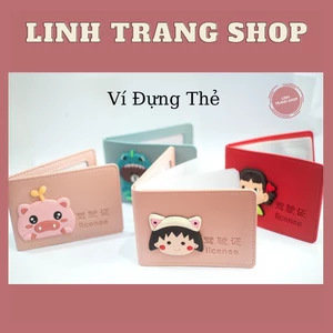 Ví Đựng Thẻ Ngân Hàng, 6 Ngăn, Hình Ngộ Nghĩnh