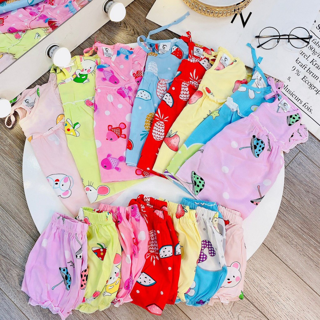 Bộ Lanh Bé Gái Đồ Tole Loại 1 Cho Bé 8-17kg