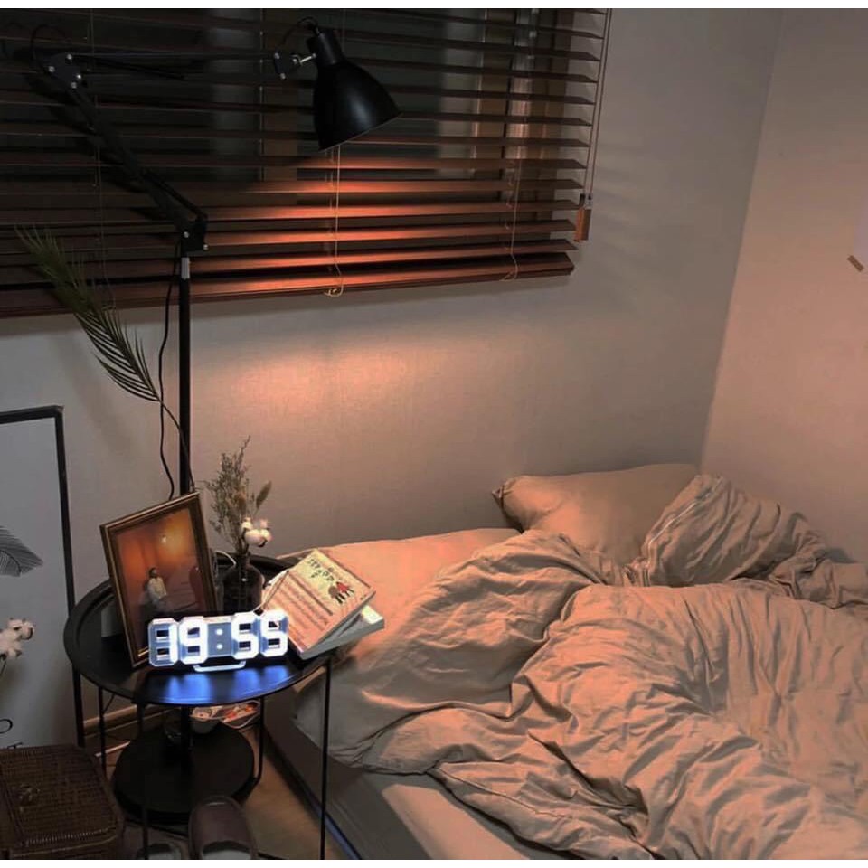 Đồng hồ led để bàn đồng hồ decor (kèm dây đầu usb + 1 pin) | BigBuy360 - bigbuy360.vn