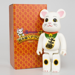 400% 28cm Lucky Fortune Cat Bearbrick Nhân vật hành động Đồ chơi mô hình