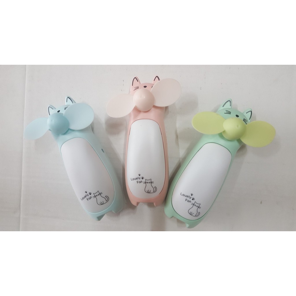 Quạt đèn cầm tay mini Cute