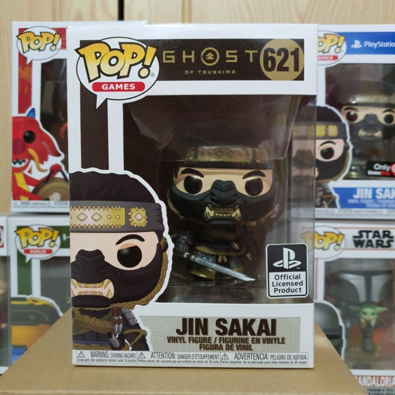 Đồ Chơi Mô Hình Funko Pop 621 Jin Sakai - Ghost Of Tsushima | Shopee ...