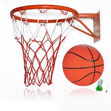 Vành Rổ Bóng Rổ - Size 7 (42cm) + Tặng kèm lưới rổ (Hàng Gia Công) 💥BẢO HÀNH 12 THÁNG💥