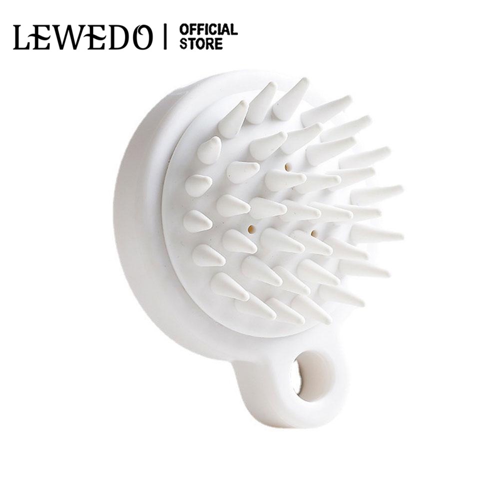 Lược silicone SEVICH  massage da đầu hình tròn chống tĩnh điện