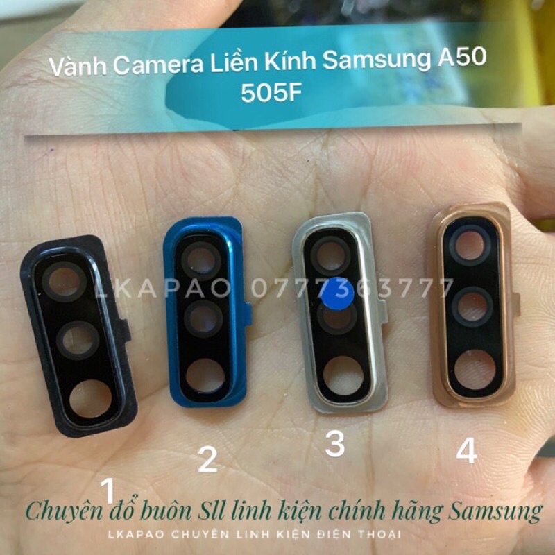 Vành camera liền kính Samsung A50, A505f zin new | Shopee Việt Nam