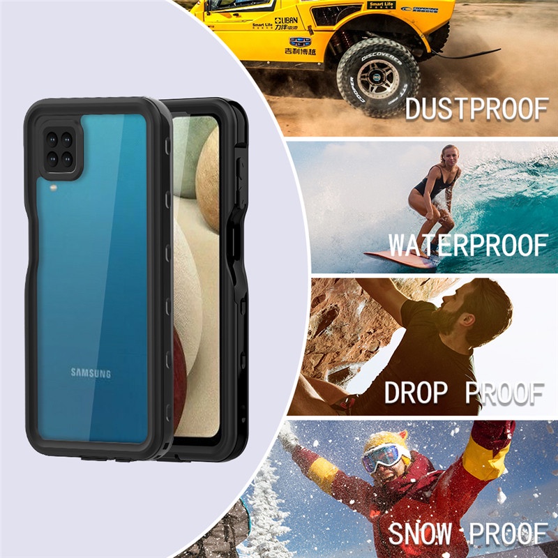 IP68 Thật Chống Thấm Nước Dành Cho Samsung Galaxy A16 5G A53 Kín Thể Thao Ngoài Trời Vỏ Điện Thoại Cho Galaxy S24 S25 Ultra S23 plus S26