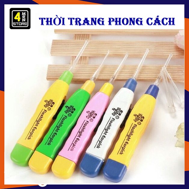 Cây Láy Ráy Tai Có Đèn Phát Sáng Cho Bé - Dụng Cụ Ngoái Tai Có Đèn Soi ...