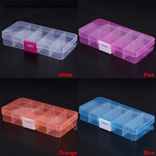 Hộp Nhựa Đựng Trang Sức 10 Ngăn Điều Chỉnh Được
