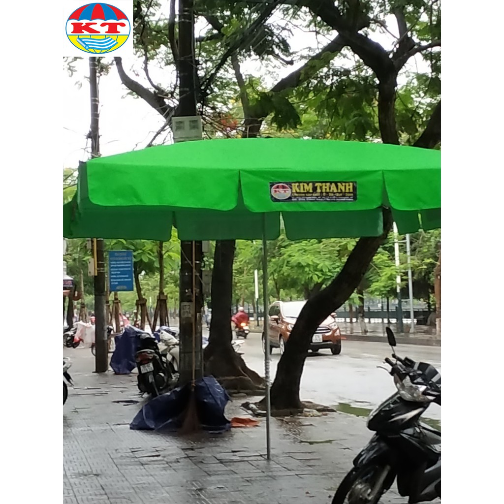 [Freeship - Đủ Kích Thước] Ô Cafe, Ô Dù Đứng Tâm Mái Vuông- (Chưa bao gồm Vỏ Chân Đế Bê Tông 55kg có bánh xe)