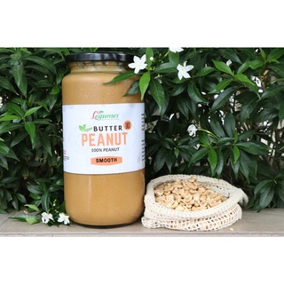 Bơ Đậu Phộng Nguyên Chất Légumes – Peanut Butter 100% Pure – Không Đường, Không Dầu