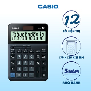 Máy Tính Văn Phòng Casio D-120F Chính Hãng - 12 Chữ Số, Bền Bỉ, Xử Lý Hóa Đơn Chuyên Nghiệp