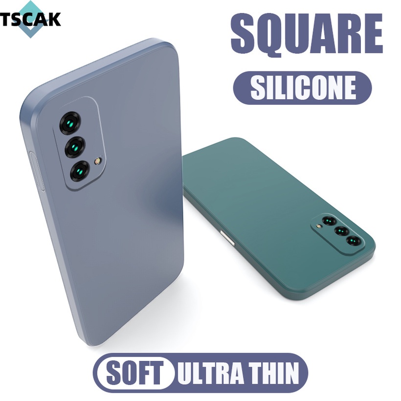 Ốp điện thoại silicon siêu mỏng viền bảo vệ camera cho Realme X Q2i Q2 Q3 Pro