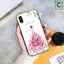 Ốp iphone in hình cực đẹp siêu bền - Cô gái quyến rũ bên đóa hồng phấn