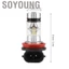 Đèn Pha Chống Sương Mù H11 H8 100w 20 Bóng Led Dành Cho Xe Hơi