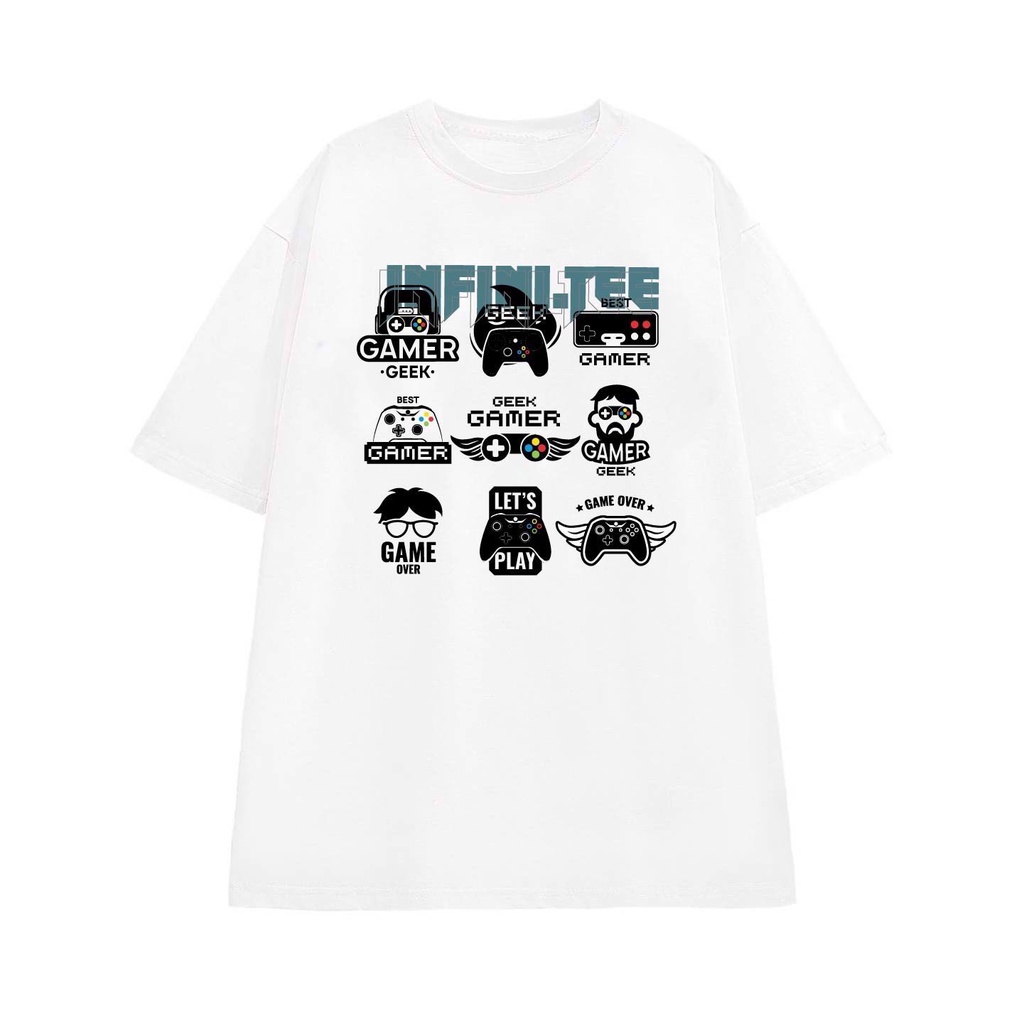 Áo thun INFINITEE Fni0169, Thun 100% Cotton - form rộng Unisex.
