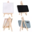 GETVOW Mini Canvas Tranh Nghệ Thuật Mini Easels Mặt Sau Tranh Bấm Kim Thủ Công