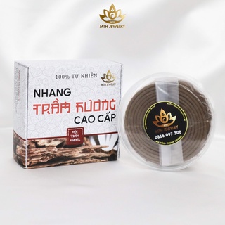 Nhang Khoanh Trầm Hương Tự Nhiên Sạch 4 Giờ/Khoanh Dùng Thờ Cúng Xông Nhà - Mộc Trầm Hương MTH