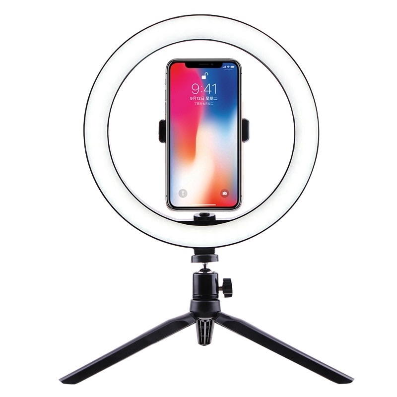 ĐÈN LED RING MINI CHO ĐT 5 ING ĐỂ BÀN HỖ TRỢ LIVESTREAM HIỆU TIANRUI ...