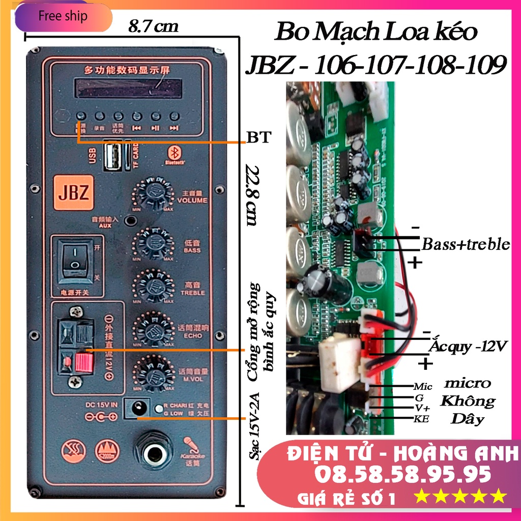 Giới thiệu về Mạch Loa Kéo JBL