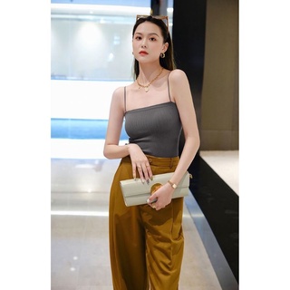Áo Bra Cotton Tăm Dáng Dài Có Đệm Mút Mã 1880