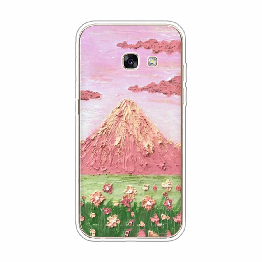Ốp Điện Thoại TPU Dẻo In Họa Tiết Thời Trang Xinh Xắn Cho Samsung Galaxy a5 2017 a3 2016 a3 2015 a3 2017