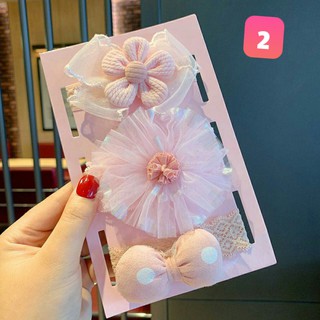 Set 3 Băng đô hoa xinh xắn cho Công Chúa BHBD5 - Trang sức Bé Heo